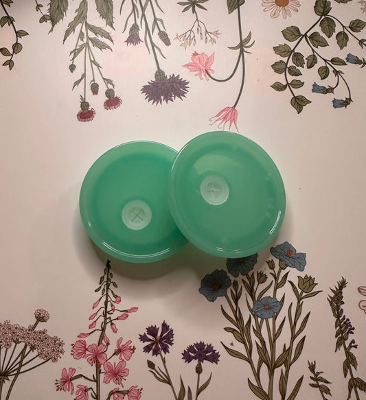 Mint Green 16/20oz Can Lids