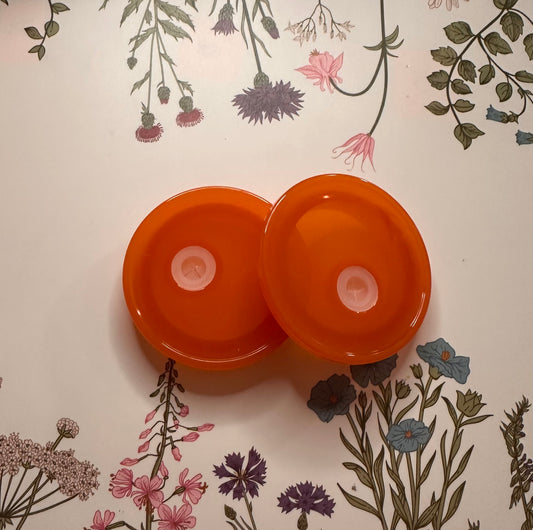Orange 16/20oz Can Lids